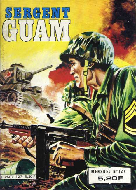 Scan de la Couverture Sergent Guam n 127
